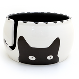 Kitty Ears Ceramic Yarn Bowl (Lenny Mud)