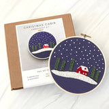 Christmas Cabin Embroidery Kit (And Other Adventures Embroidery Co.)
