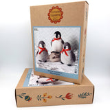 Baby Penguins Wool Mix Felt Craft Kit (Corinne Lapierre)