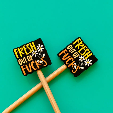 Fresh out of F**ks Point Protectors (Comma Craft Co.)