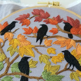 Jessica Long Embroidery Autumn Birds Kit