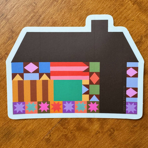 Quilt House Sticker (Persika Design Co.)