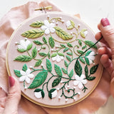 Blissful Blooms Embroidery Kit (Jessica Long Embroidery)