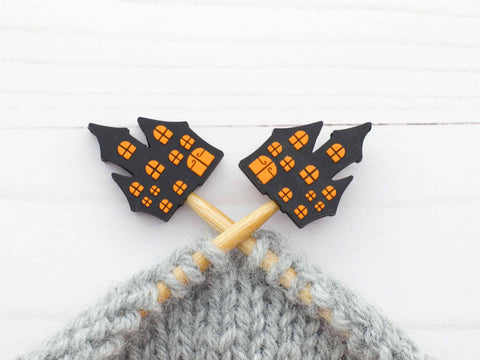 Fox & Pine Stitch Stoppers — Spooky House