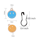 Anna B. Smiley Stitch Markers