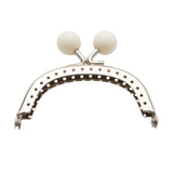 Bauble Sew-In Clasp — White