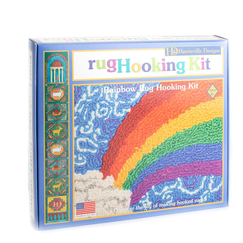 Rainbow Rug Hooking Kit (Friendly Loom)