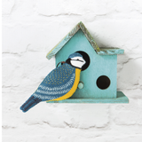 Felt Embroidered Birds Book
