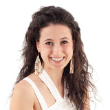 Altiplano Ladder Fringe Earrings — Kelly