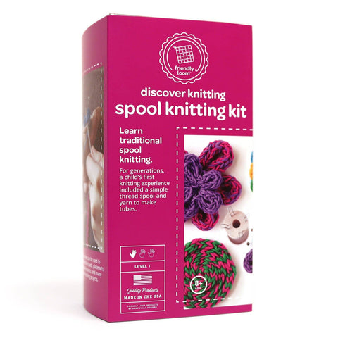 Traditional Spool Knitting Kit (Friendly Loom)