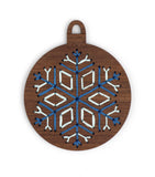 Kiriki Press Snowflake Stitched Ornament Kit