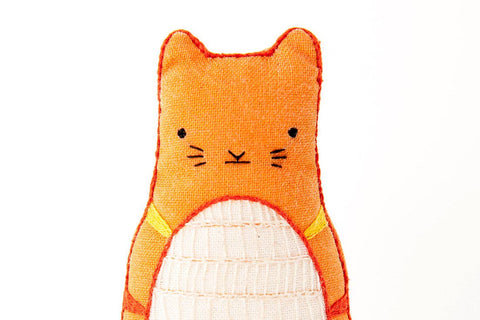 Tabby Cat - Embroidery Kit