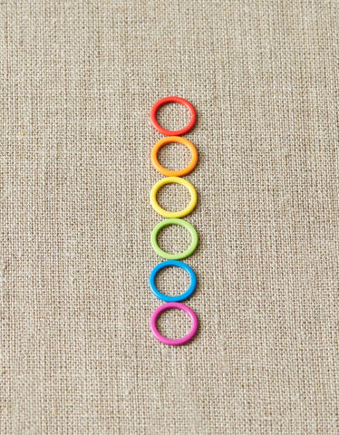 Cocoknits Colorful Ring Stitch Markers