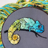Jessica Long Embroidery Chameleon Kit