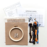 Spring Bird Cross Stitch Kit (Junebug and Darlin)