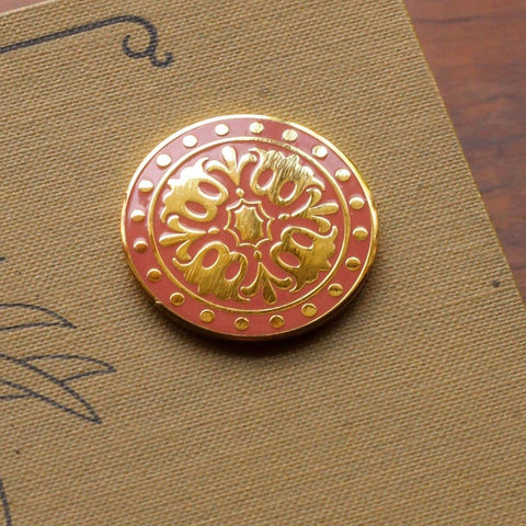 Byzantine Tulip Needle Minder (Avlea Folk Embroidery)