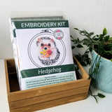 Hedgehog Embroidery Kit (Jessica Long Embroidery)