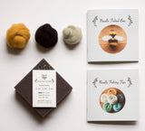 Bees Needle Felting Kit (Grey Fox Felting)