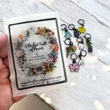 Pocket Full of Posies Stitch Marker Pack (Firefly Notes)