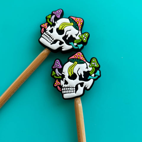 Skull Mushrooms Point Protectors (Comma Craft Co.)