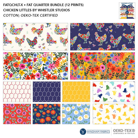 Chicken Littles Fat Quarter Bundle 12pc