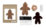 Kiriki Press Gingerbread Kid Stitched Ornament Kit