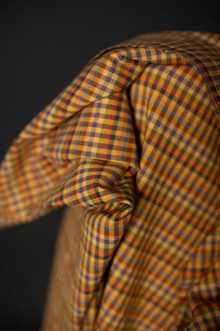 Sundown Handwoven Cotton Check Merchant and Mills