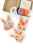Mini Bunny Needle Felting Kit (Sheep Creek Studio)