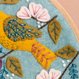 Dawn Chorus Appliqué Hoop Craft Kit: French