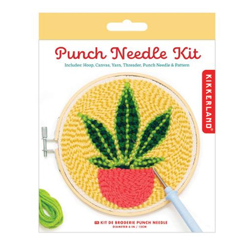 Plant Punch Needle Kit (Kikkerland)