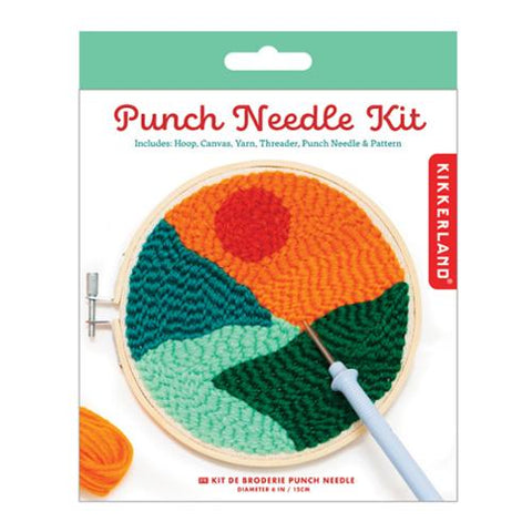 Landscape Punch Needle Kit (Kikkerland)