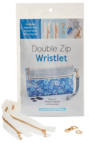 Zakka Workshop Double Zip Wristlet Kit