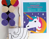 Unicorn Latch Hooking Kit (Friendly Loom)