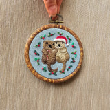 Otterly Adorable Ornament Embroidery Kit (Jessica Long Embroidery)