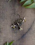 Bee and Bloom Stitch Markers