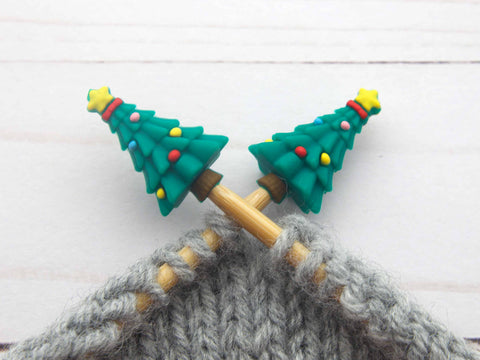 Fox & Pine Stitch Stoppers — Christmas Tree