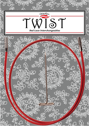 ChiaoGoo TWIST Red Cable LARGE