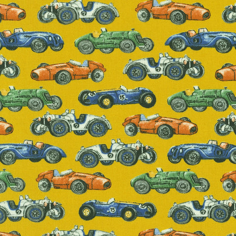 American Vintage Cars Yellow Sevenberry