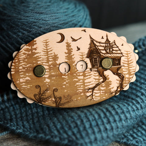 Baba Yaga Row Counter (Sunrise Grove)