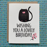 Cat Lovely Birthday (Lucky Bee Press)