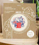 Octopus Knitting Embroidery Kit (Hook, Line & Tinker)