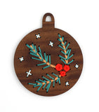 Kiriki Press Pine Branch Stitched Ornament Kit