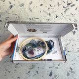 Blueberry Blossoms Embroidery and Beadwork Kit (Kate Wyatt Fine Art)