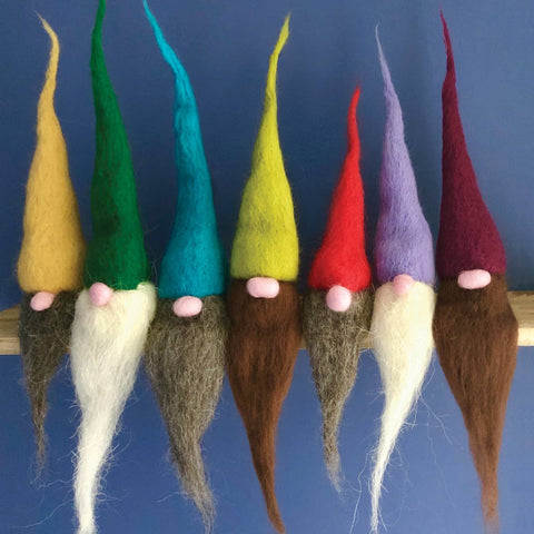 Seven Naughty Gnomes Needle Felting Kit