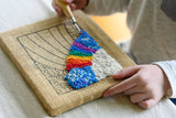 Rainbow Rug Hooking Kit (Friendly Loom)