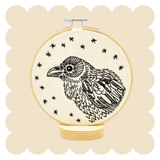 Raven Nevermore Embroidery Kit (Hook, Line & Tinker)