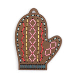 Kiriki Press Gingerbread Mitten Stitched Ornament Kit