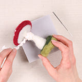 Crimson Toadstool Needle Felting Kit (Benzie Design)