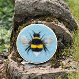 Bee in a Hoop Needle Felting Craft Kit