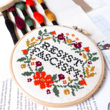 Resist Fascism Cross Stitch Kit (Junebug and Darlin)